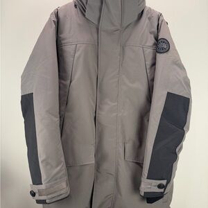 Canada Goose Men's Sherridon Parka - Black Label - Coastal Grey